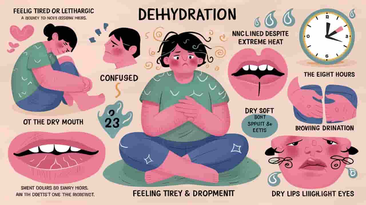 Symptoms of Dehydration