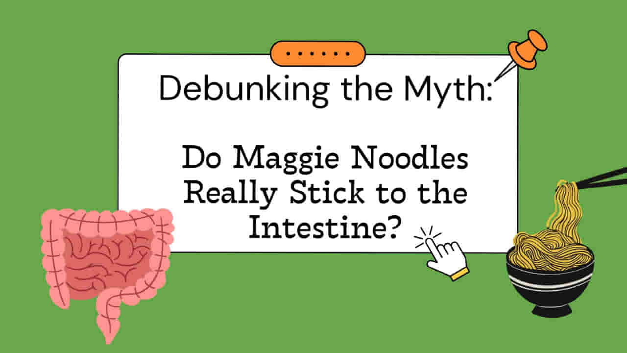 Do Maggi Noodles Really Stick to the Intestine